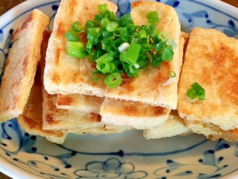 居酒屋メニュー☆京あげの焼いたん